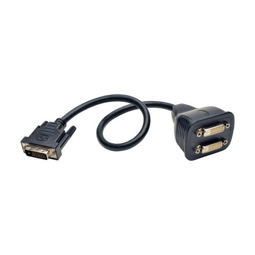 Tripp Lite  câble DVI 0,31 m DVI-D 2 x DVI-D Noir - P564-001