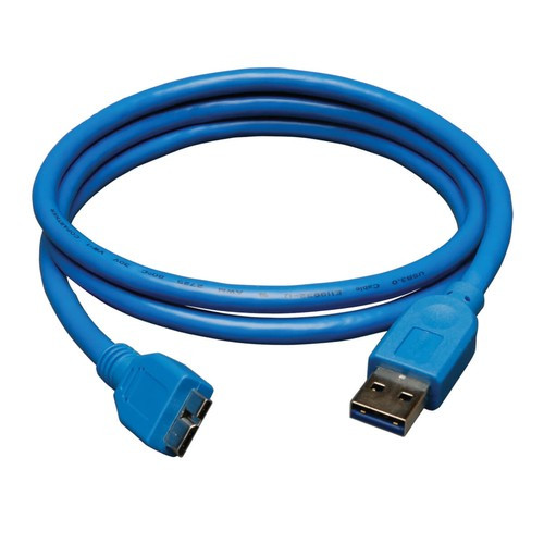 Tripp Lite  câble USB USB 3.2 Gen 1 (3.1 Gen 1) 0,91 m USB A Micro-USB B Bleu - U326-003
