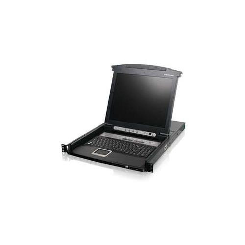 iogear  commutateur écran, clavier et souris Grille de montage Gris - GCL1808