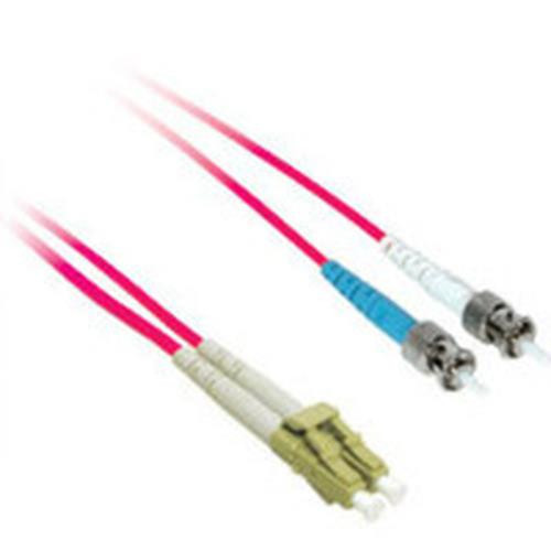 C2G 5m LC/ST Duplex 9/125 Single-Mode Fiber Patch Cable câble InfiniBand et à fibres optiques Rouge - 33338