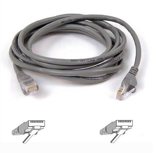 Belkin 50m RJ-45 CAT-5e câble de réseau Gris 0,5 m - A3L791B50CM-S