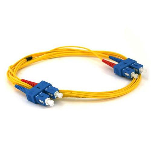 Monoprice SC/SC, 2 m câble InfiniBand et à fibres optiques Jaune - 4628