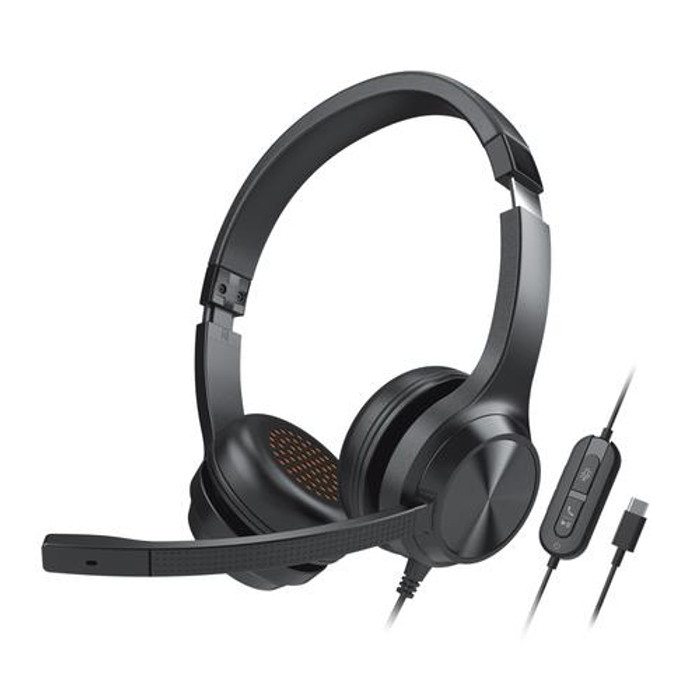 Creative Labs Chat USB Casque Avec fil Arceau Bureau/Centre d'appels USB Type-C Noir - 51EF0980AA000