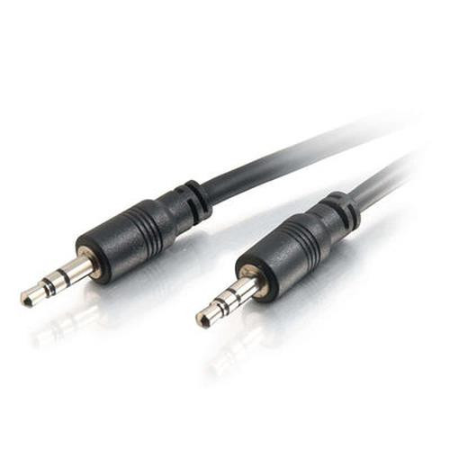 C2G  câble audio 15,24 m 3,5mm Noir - 40109