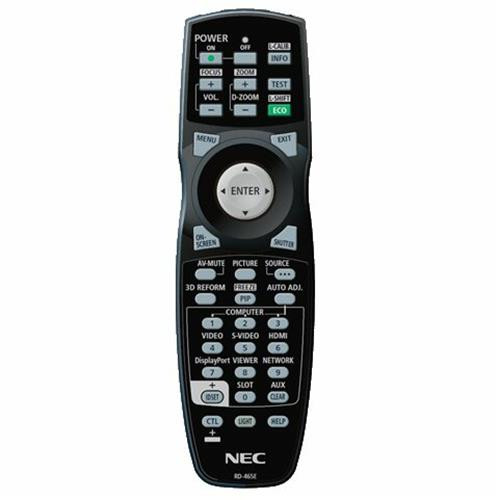 NEC  télécommande Projecteur Appuyez sur les boutons - RMT-PJ35