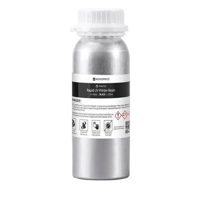 Monoprice  matériel d'impression 3D Résine Noir - 30830