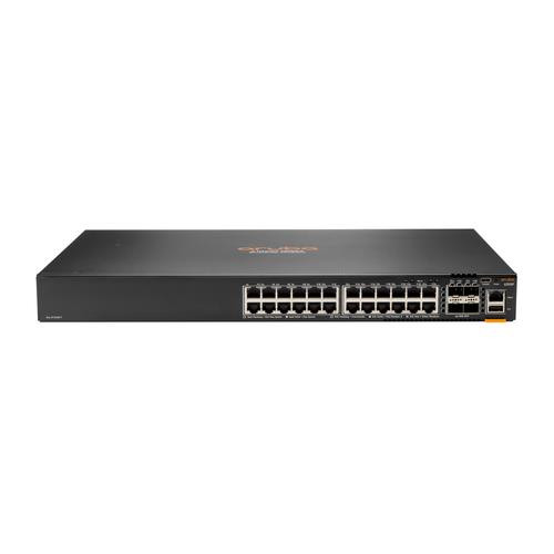 HPE Aruba Networking Aruba 6300F 24-port 1GbE & 4-port SFP56 Géré L3 Gigabit Ethernet (10/100/1000) 1U Gris - JL668A#B2C