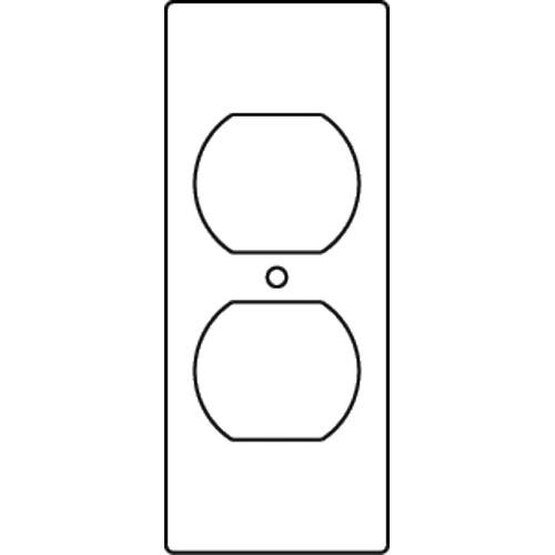WIREMOLD  Plaque de commutation et obturateur - RFB119-SD