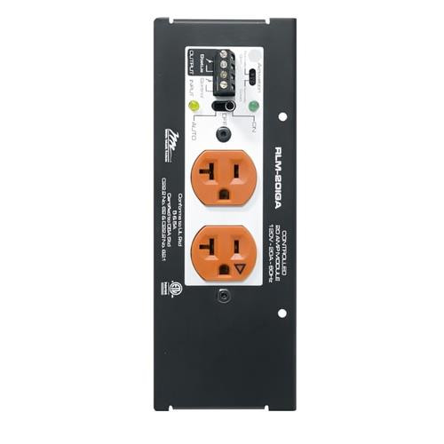 Middle Atlantic Products  prise de courant Noir, Orange, Blanc - RLM-20IGA