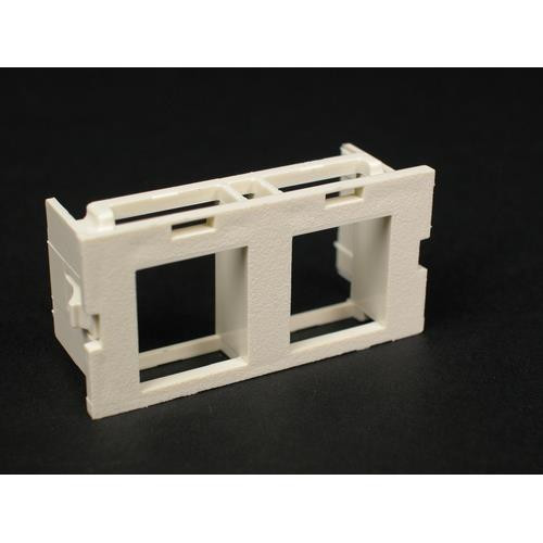 WIREMOLD  Plaque de commutation et obturateur Blanc - CM2-U2AMP-WH