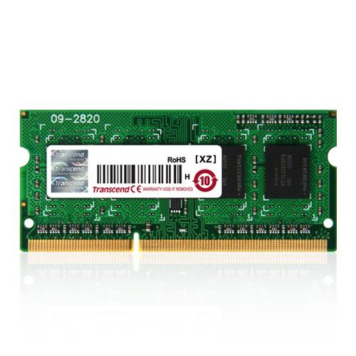 Transcend 4GB, 1600MHz, SO-DIMM module de mémoire 4 Go 1 x 4 Go DDR3 - TS512MSK64W6N
