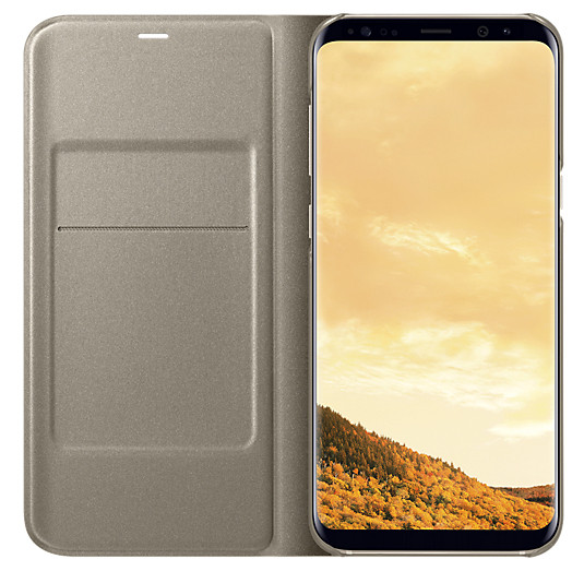 Samsung EF-NG955 coque de protection pour téléphones portables 15,8 cm (6.2") Folio porte carte Or - EF-NG955PFEGCA