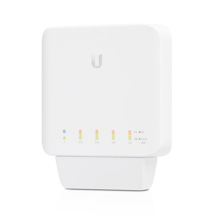 Ubiquiti UniFi Switch Flex (3-pack) Géré L2 Gigabit Ethernet (10/100/1000) Connexion Ethernet, supportant l'alimentation via ce port (PoE) Blanc - USW-FLEX-3