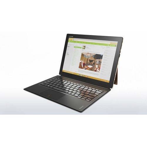 Lenovo IdeaPad Miix 700 Intel® Core™ m3 64 Go 30,5 cm (12") 4 Go Wi-Fi 5 (802.11ac) Windows 10 Pro Or - 80QL008CCF