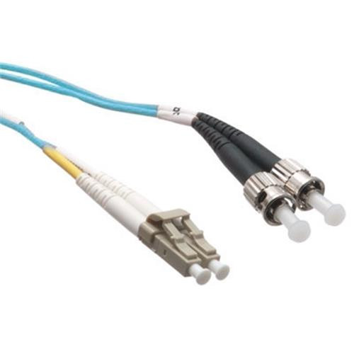 Axiom  câble InfiniBand et à fibres optiques 50 m LC ST OFNR Couleur aqua - LCSTOM4MD50M-AX