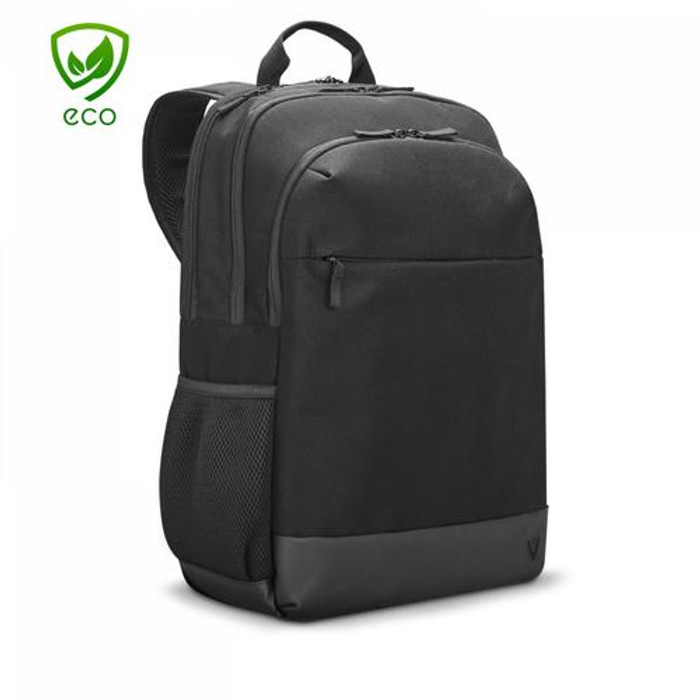V7  sacoche d'ordinateurs portables 43,2 cm (17") Sac à dos Noir - CBP17-ECO-BLK