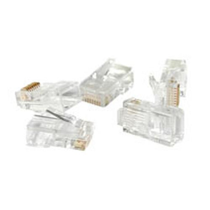 C2G RJ45 Cat5 Modular Plug for Round Stranded Cable 50pk - 11380