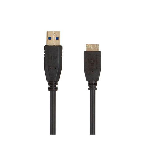 Monoprice  câble USB USB 3.2 Gen 1 (3.1 Gen 1) 1,8 m USB A Micro-USB B Noir - 38606