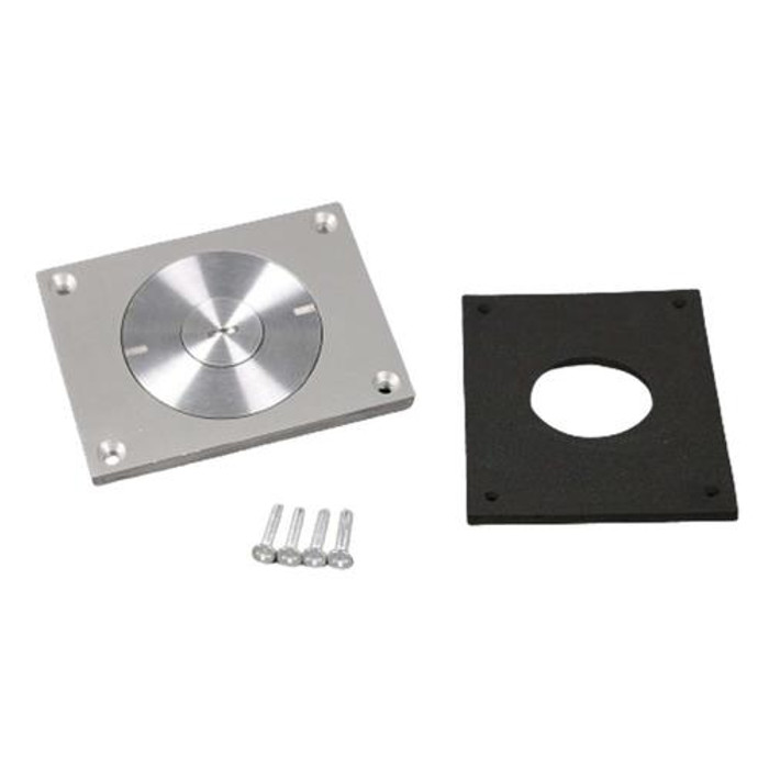 WIREMOLD  Plaque de commutation et obturateur Aluminium - 830CKTCAL-1/2