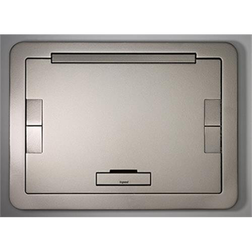 WIREMOLD  boitier de prise de courant Nickel - EFB610BTNKTR