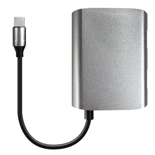 Patriot Memory  hub & concentrateur USB 3.2 Gen 1 (3.1 Gen 1) Type-C 5000 Mbit/s Gris - PCUSB33CS