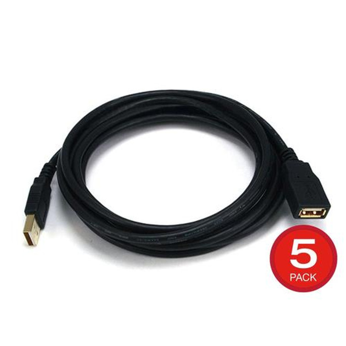 Monoprice  câble USB USB 2.0 3 m USB A Noir - 39928