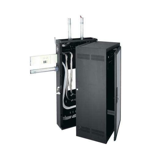 Middle Atlantic Products  étagère 24U Rack monté sur le mur Noir - DWR-24-17PD