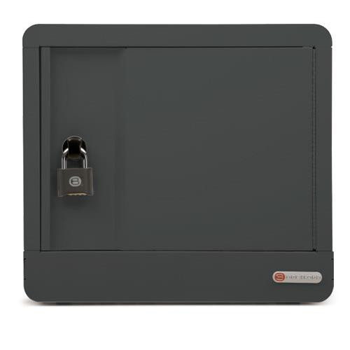 Bretford Cube Micro Station Module de charge et de gestion Charbon de bois - TVS10USBC-CK