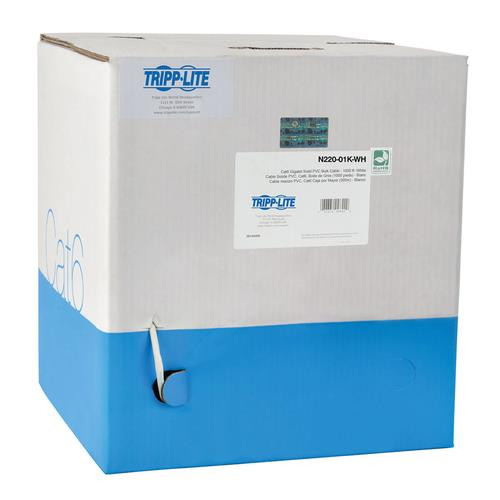 Tripp Lite  câble de réseau Blanc 304,8 m Cat6 - N220-01K-WH