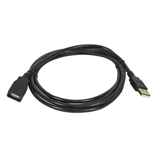 Monoprice USB 2.0, M/F, 1.8288m câble USB 1,8288 m USB A Noir - 5433