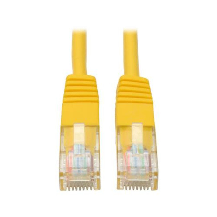 Tripp Lite  câble de réseau Jaune 7,6 m Cat5e U/UTP (UTP) - N002-025-YW