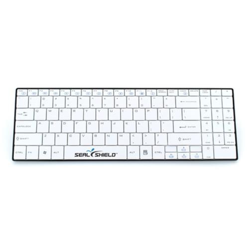 Seal Shield SSKSV099 clavier USB QWERTY Anglais britannique Blanc - SSKSV099UK