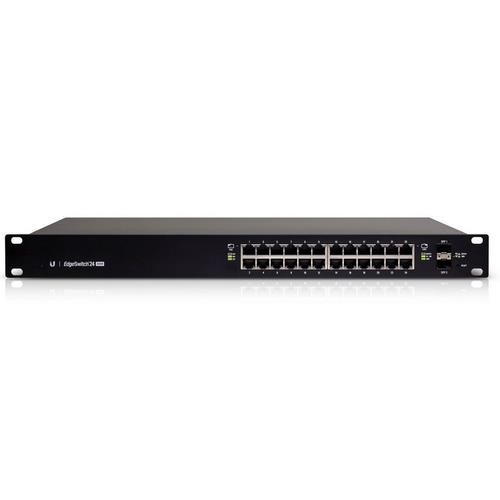 Ubiquiti  commutateur réseau Géré L2/L3 Gigabit Ethernet (10/100/1000) Connexion Ethernet, supportant l'alimentation via ce port (PoE) 1U Noir - ES-24-250W