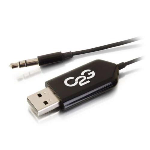 C2G  récepteur de musique de bluetooth Noir - 41322