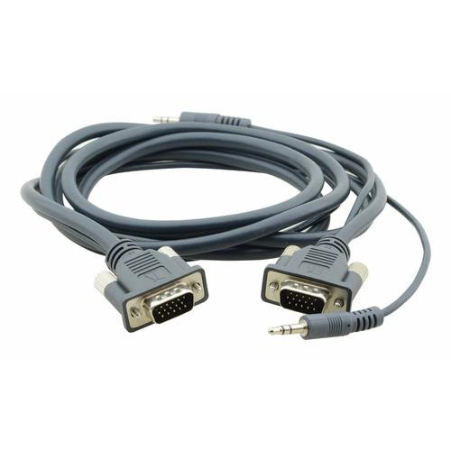Kramer Electronics C-MGMA/MGMA-12 3,7 m VGA (D-Sub) VGA (D-Sub) + 3,5 mm Noir - 92-7301012
