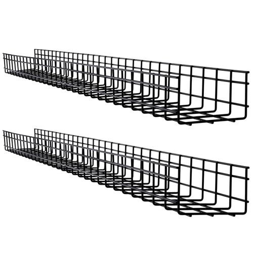 Tripp Lite  chemin de câble Support de câble droit Noir - SRWB6410X2STR