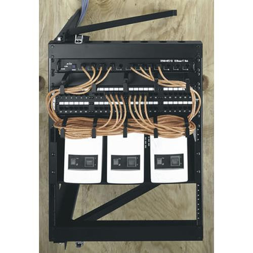 Middle Atlantic Products Swing Frame Racks 18" 20U Rack monté sur le mur Noir - SFR-20-18