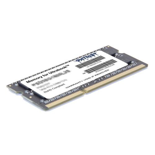 Patriot Memory 8GB DDR3 PC3-12800 (1600MHz) SODIMM module de mémoire 8 Go 1 x 8 Go 204-pin SO-DIMM - PSD38G1600L2S