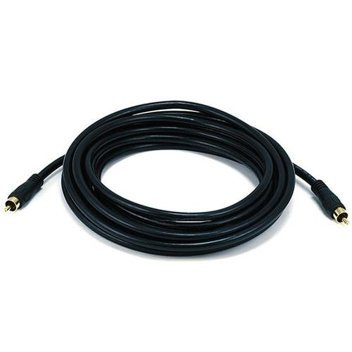 Monoprice 6304 câble coaxial 4,6 m RCA Noir - 106304