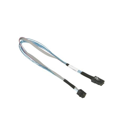 Supermicro  câble Serial Attached SCSI (SAS) 0,5 m Noir, Bleu, Blanc - CBL-SAST-0508-02