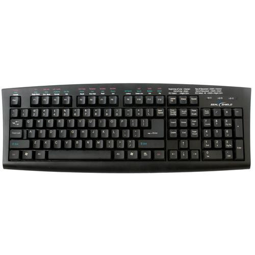 Seal Shield  clavier Bureau USB QWERTY Noir - SSKSVMC107