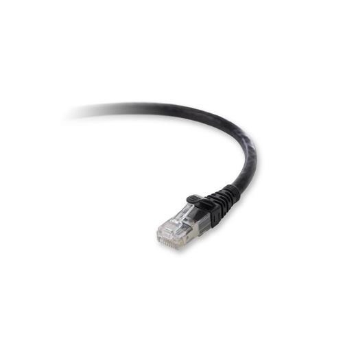 Belkin Cat. 6a Patch Cable, RJ-45 Male, RJ-45 Male, 20ft, Black câble de réseau Noir 6,09 m - F2CP003-20BK-LS