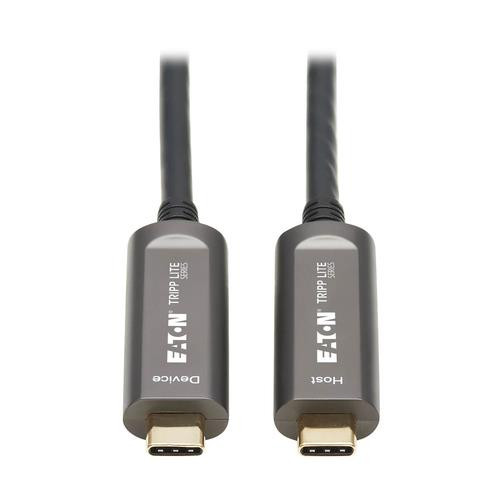 Tripp Lite  câble USB USB 3.2 Gen 2 (3.1 Gen 2) USB C Gris, Noir - U420F-15M-D321