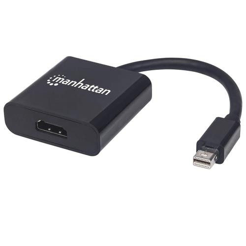 Manhattan  câble vidéo et adaptateur Mini DisplayPort HDMI Type A (Standard) Noir - 152570