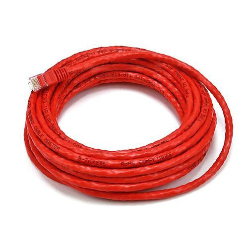Monoprice  câble de réseau Rouge 7,62 m Cat6 U/UTP (UTP) - 2385
