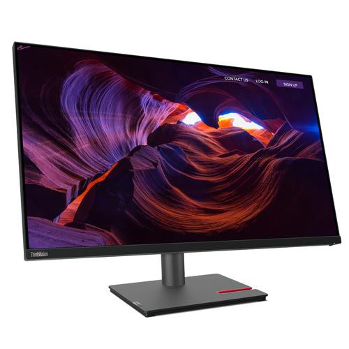 Lenovo ThinkVision P32p-30 + MC 60 écran plat de PC 80 cm (31.5") 3840 x 2160 pixels 4K Ultra HD LED Noir - 63D1ZAR1US