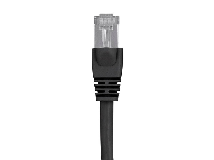 Monoprice  câble de réseau Noir 0,31 m Cat6a U/FTP (STP) - 24319