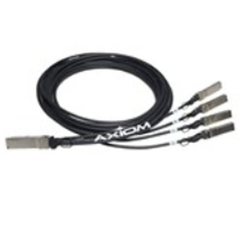 Axiom  câble InfiniBand et à fibres optiques 5 m QSFP+ SFP+ Noir - JG331A-AX