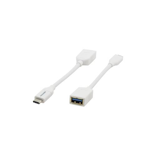 Kramer Electronics  câble USB USB 3.2 Gen 1 (3.1 Gen 1) USB C USB A Blanc - ADC-USB31/CAE