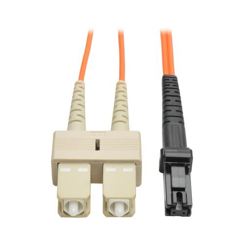 Tripp Lite  câble InfiniBand et à fibres optiques 1 m MT-RJ 2x SC OFNR Beige, Noir, Orange - N310-003